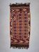 Vintage Afghan Tribal Kilim Wool Rug 390x185 cm Red, Orange, Brown, Black Large