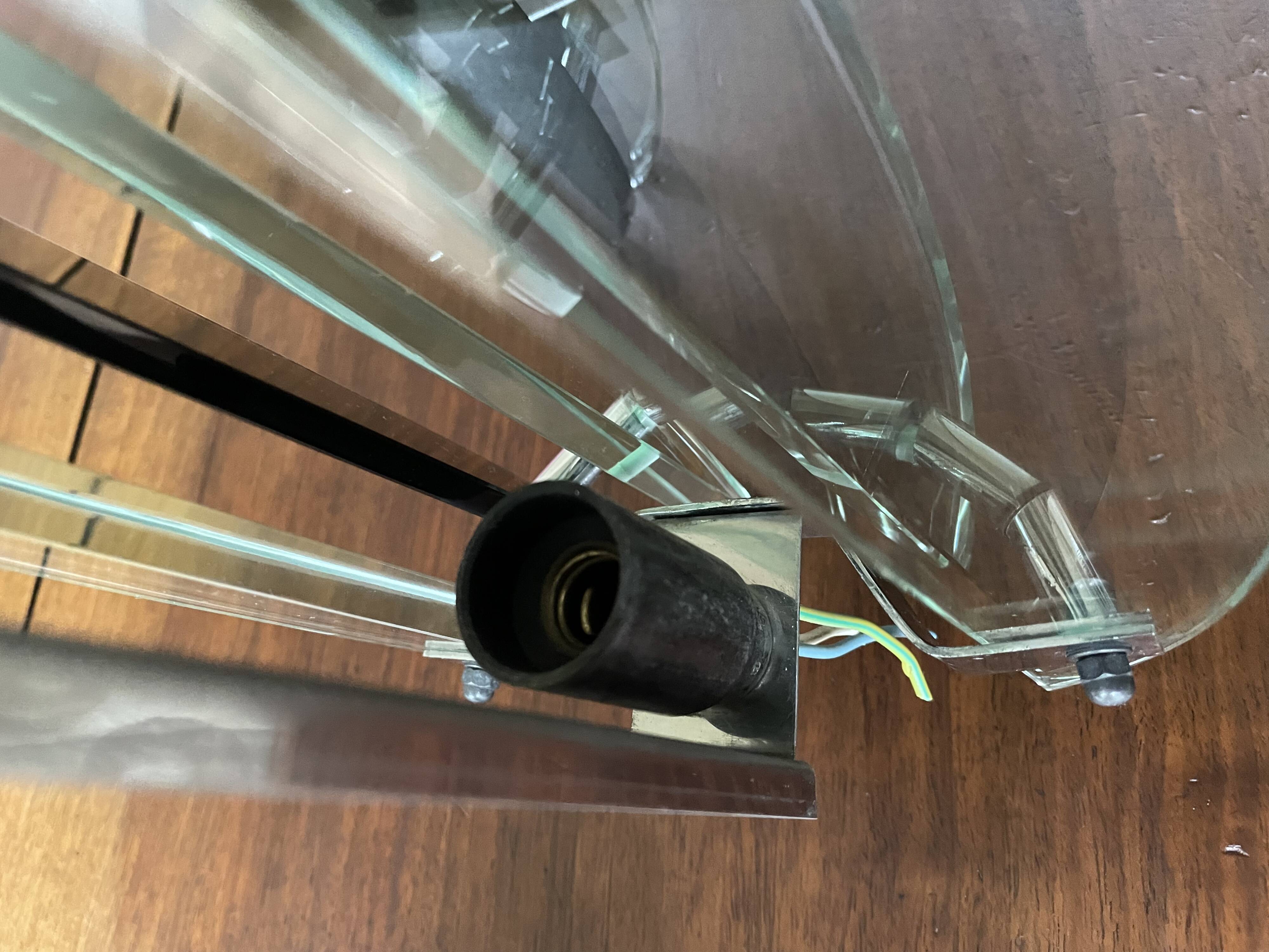 Wall lights with Murano glass slats VECA Italy