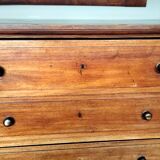 English marine chest of drawers