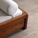 Pierre Chapo L03 daybed in solid elm, France 1960s