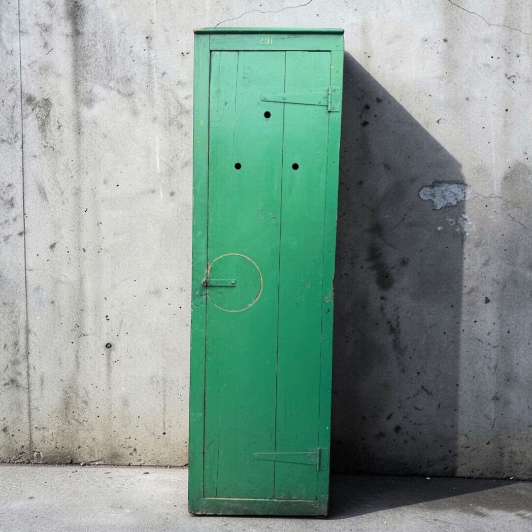 Green workshop cabinet 1940