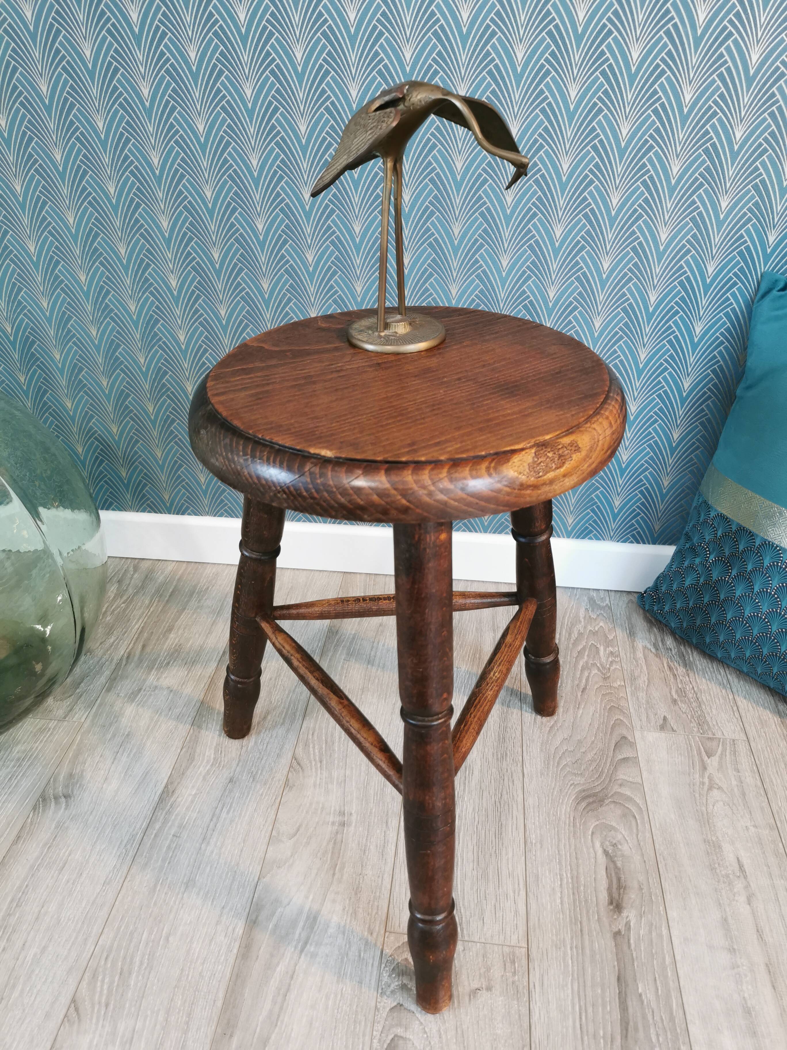 Pair of tripod stools