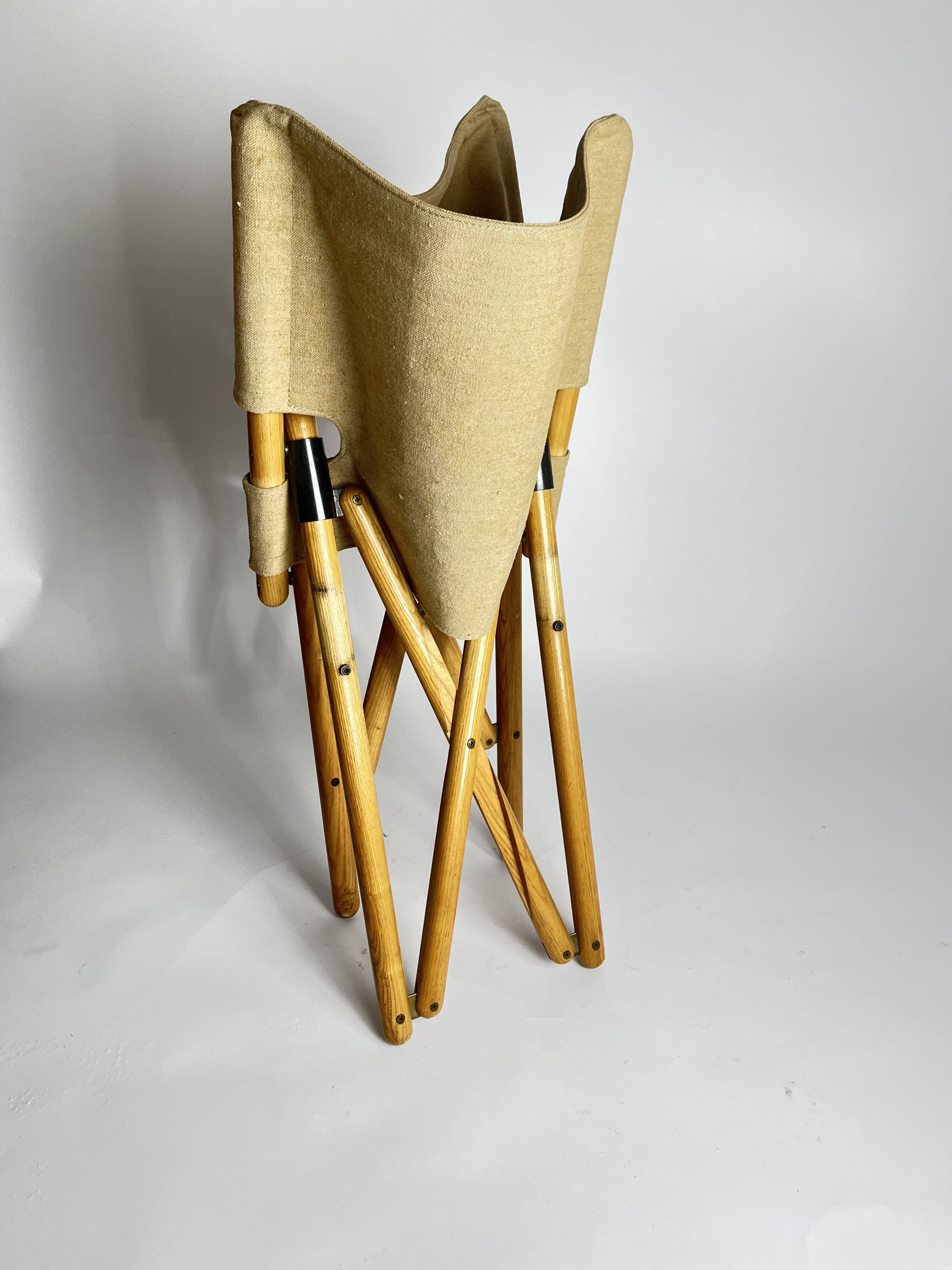 Vintage iconic "Navy" Chair by Sergio Asti for Zanotta, Italy, 1960s