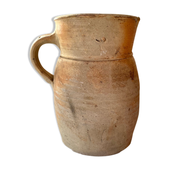 Antique terracotta pitcher