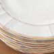 Ten Limoges porcelain plates B et Cie