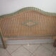 Vintage rattan headboard