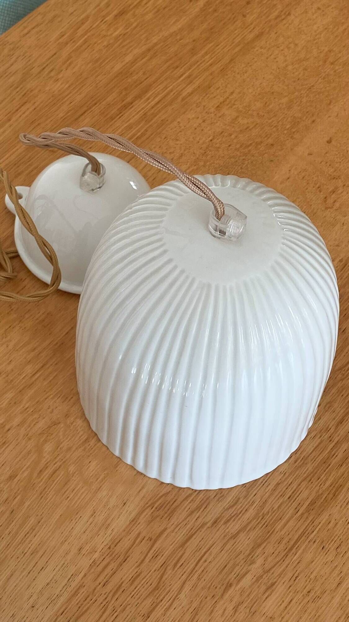 Suspension Alix D. Reynis porcelain