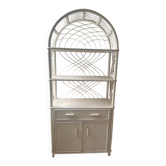 Rattan bookshelf shelf