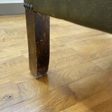 Fauteuil à oreille vert