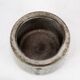 Ceramic jar in dark colours by Saxbo