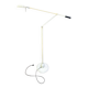White Space Age style Italian floor lamp