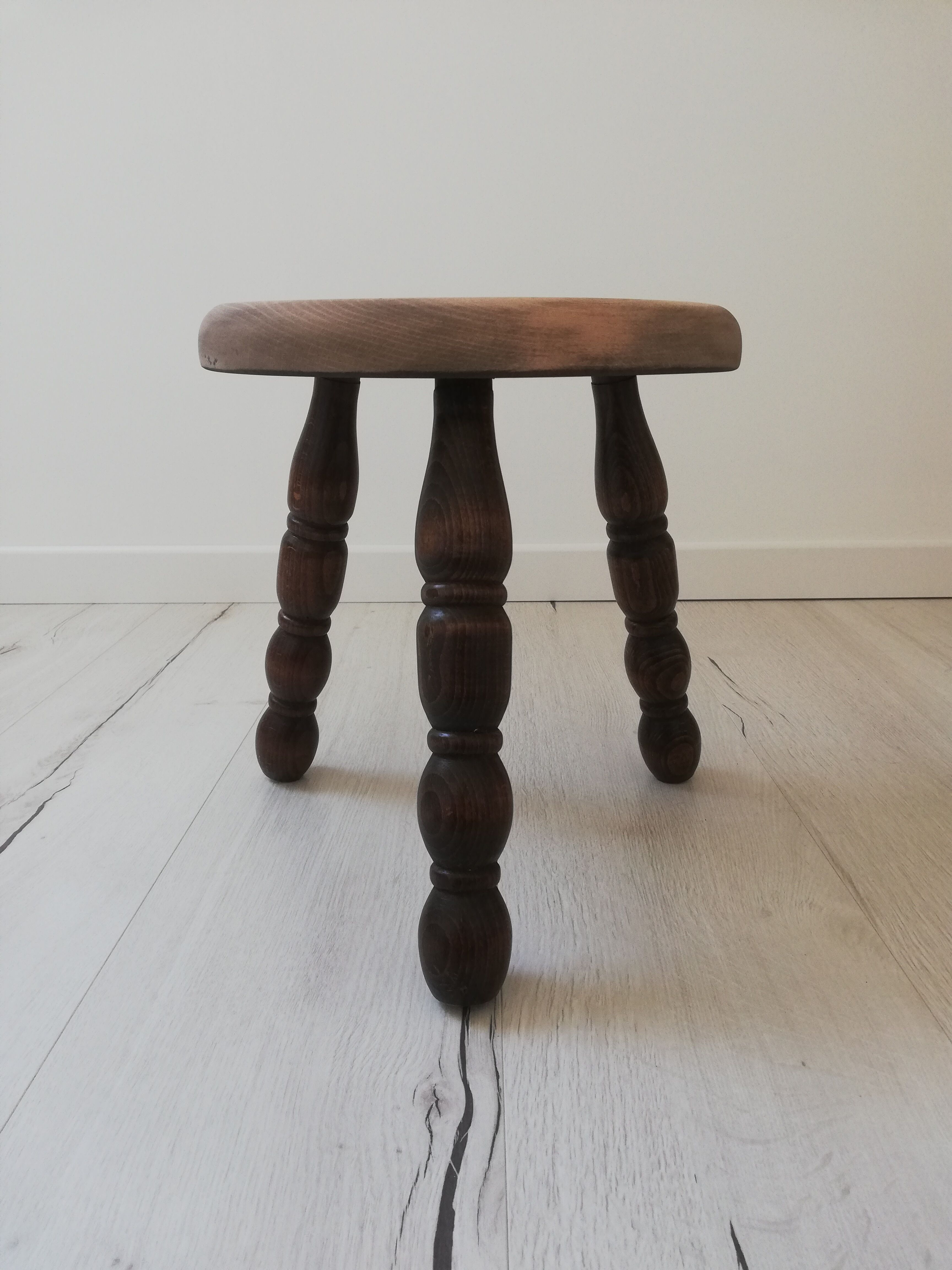 Vintage tripod stool