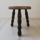 Tabouret tripode vintage