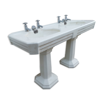 Old double sink