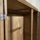 Antique wardrobe in solid oak