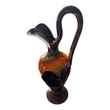 Vallauris ceramic soliflore vase H 37 cm