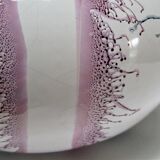 Vase west germany ceramic with projected decoration design 70s