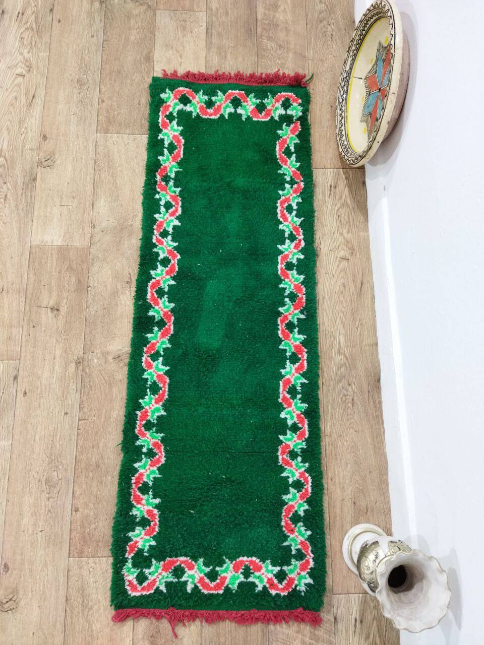 Handcrafted Moroccan Berber Rug 150 X 50 CM