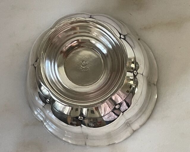 Vase Christofle / Gallia art deco silver metal