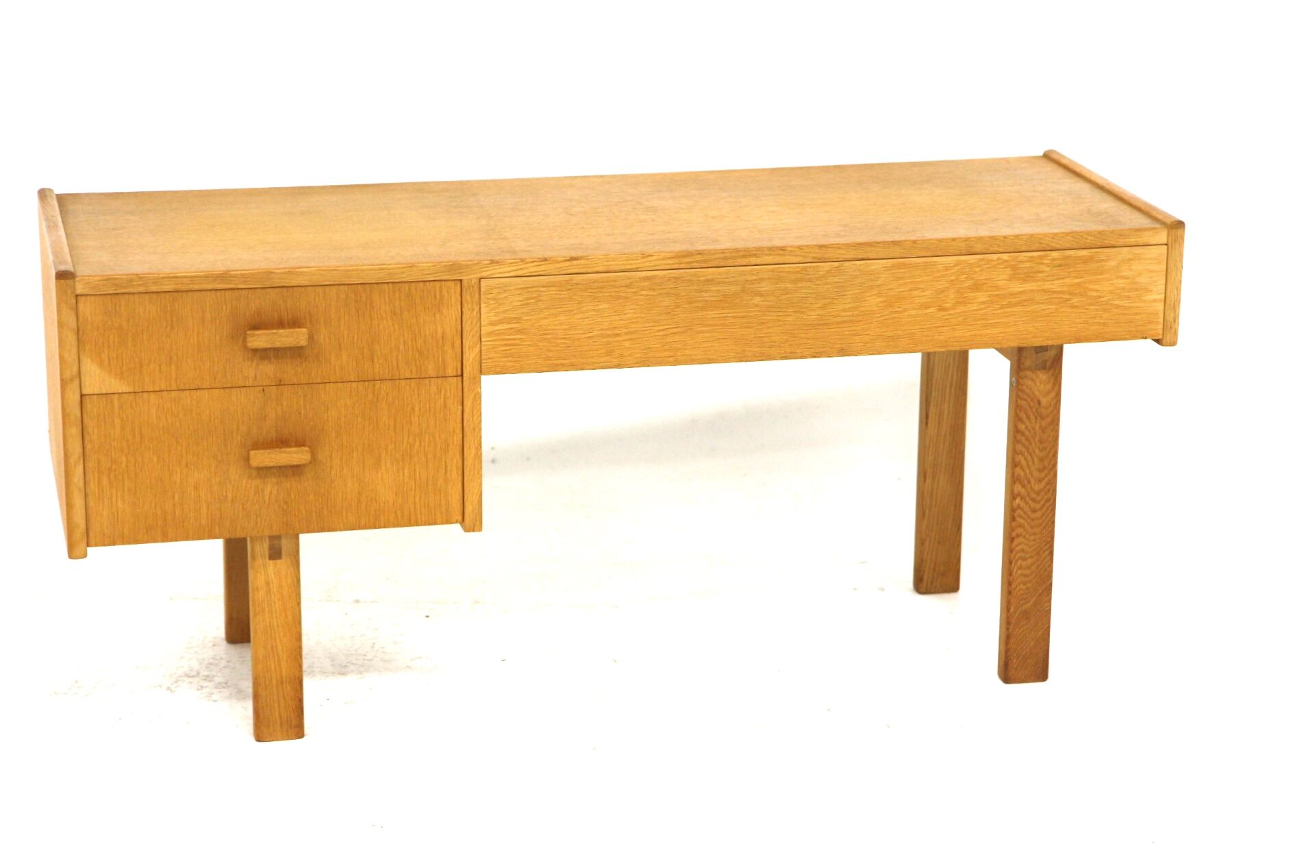 Low oak chest of drawers, Svensk Möbelindustri, Sweden, 1960