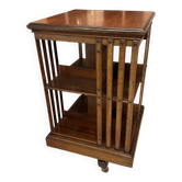 mahogany revolving bookcase