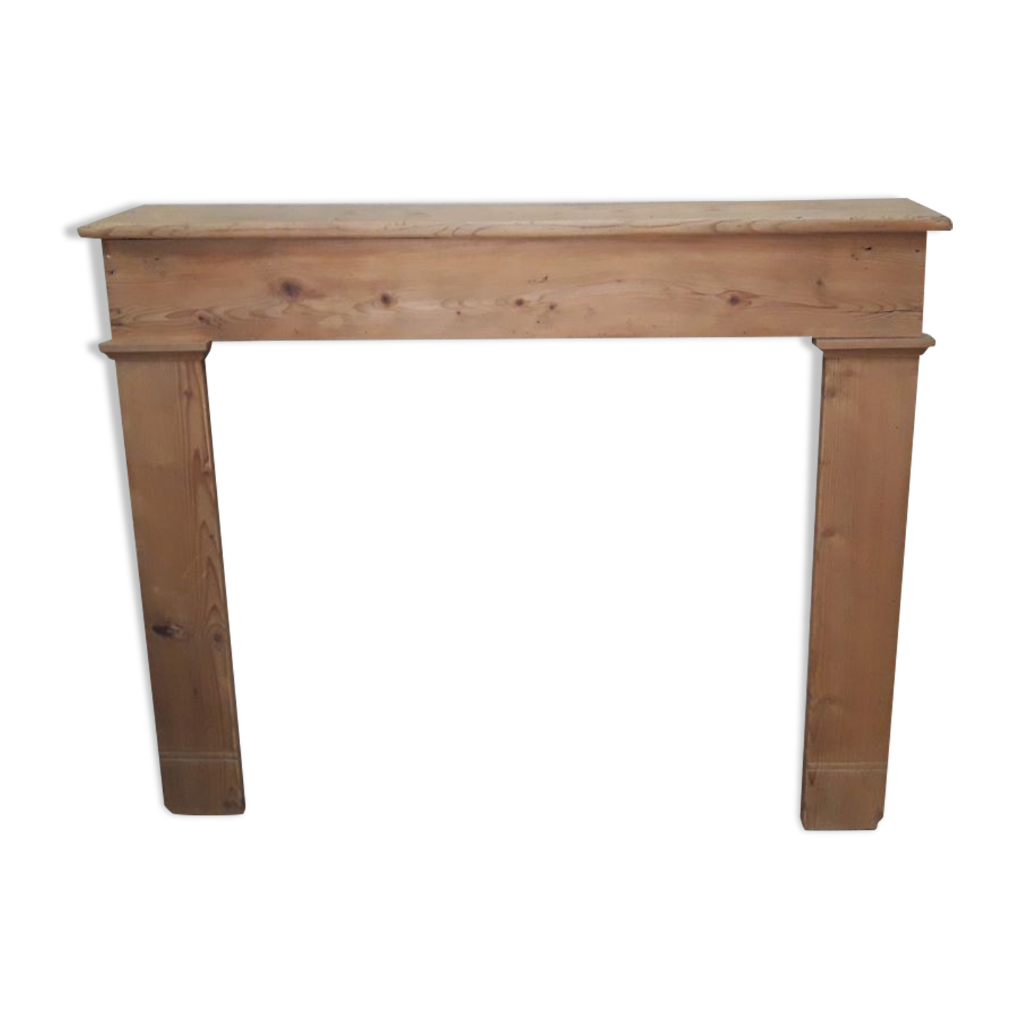 Fireplace mantle XIX l130xh103cm in fir