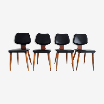 Set of 4 chairs Baumann