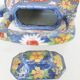 Japanese porcelain teapot with geisha decor