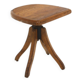 Tabouret tripode en pin, Suède, 1920