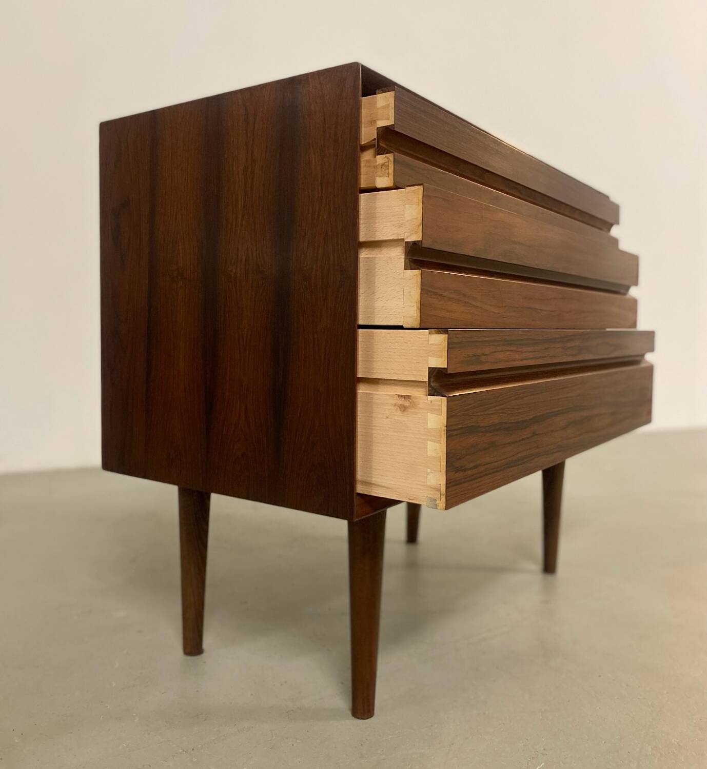 MidCentury Chest of Drawers in Palisander by Cadovious 1960s