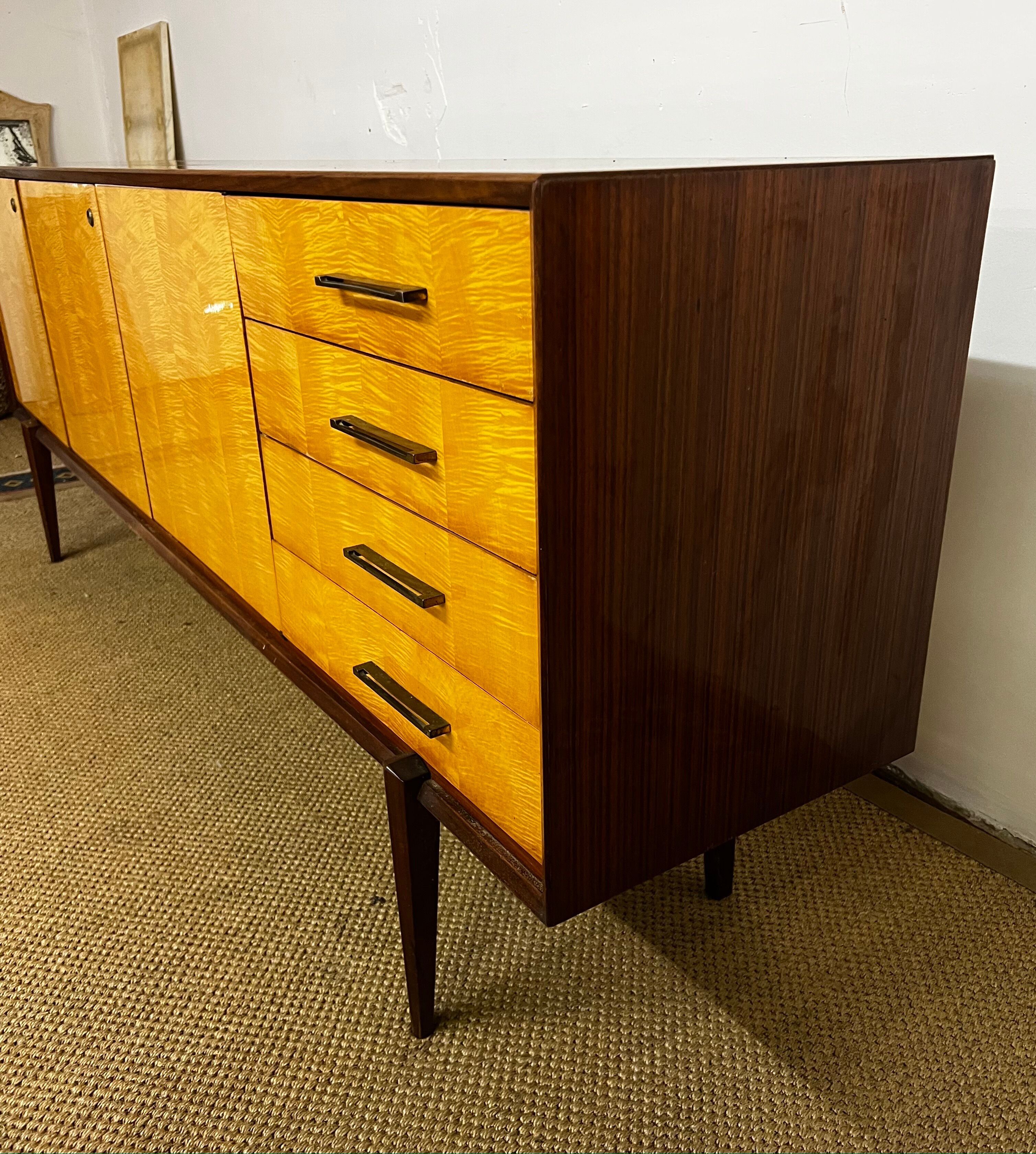 Vintage Scandinavian style row