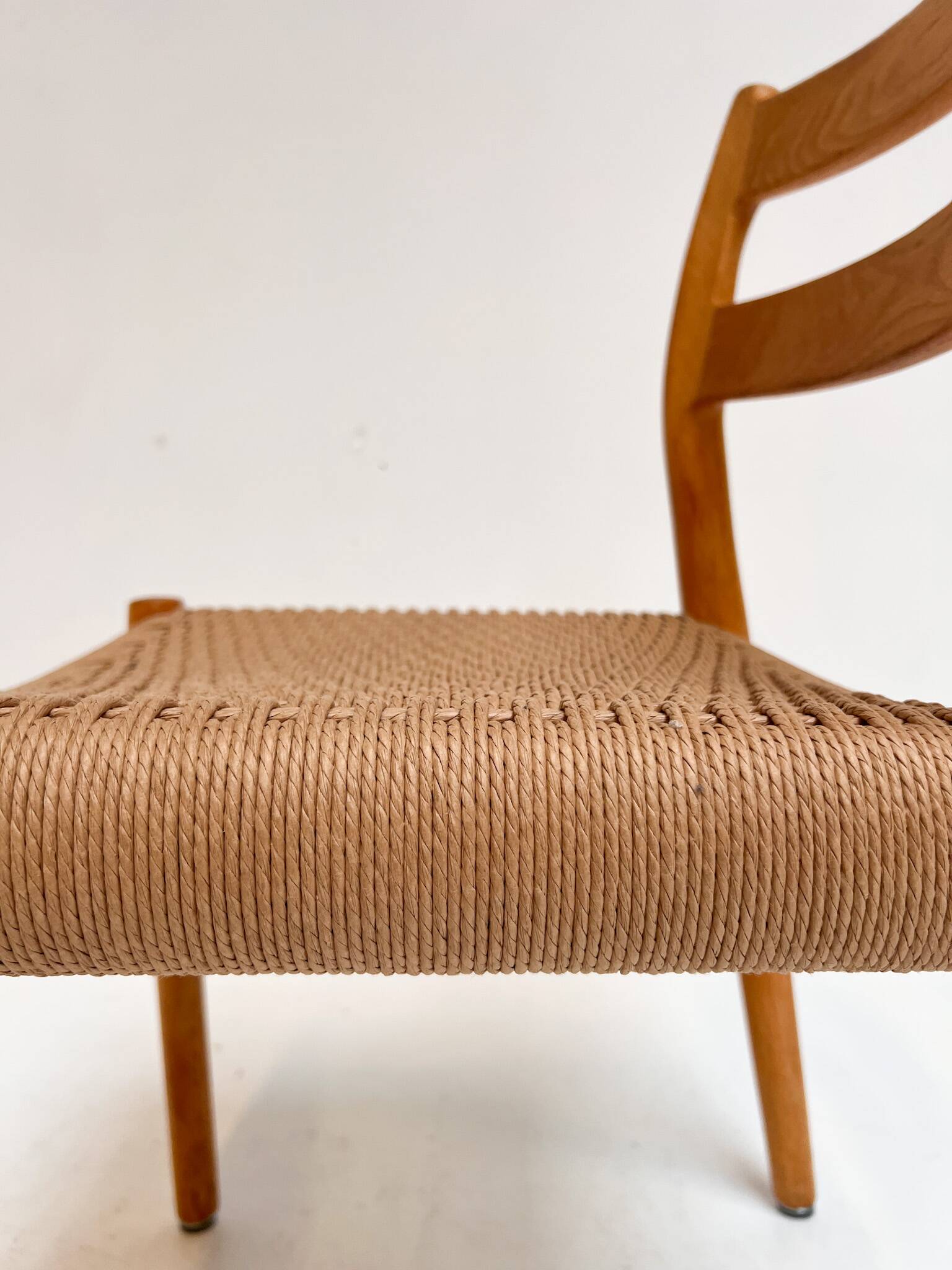 Set of 4 model 84 chairs by Niels Otto Møller, 1960s