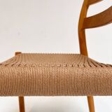 Set of 4 model 84 chairs by Niels Otto Møller, 1960s