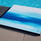 Abstract painting painting "AZURINE" handmade