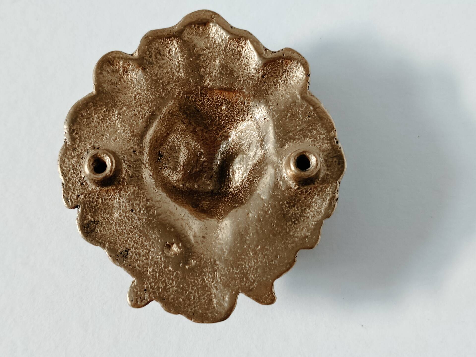 Lion Head Door Knocker in Solid Brass, Antique Door Handle