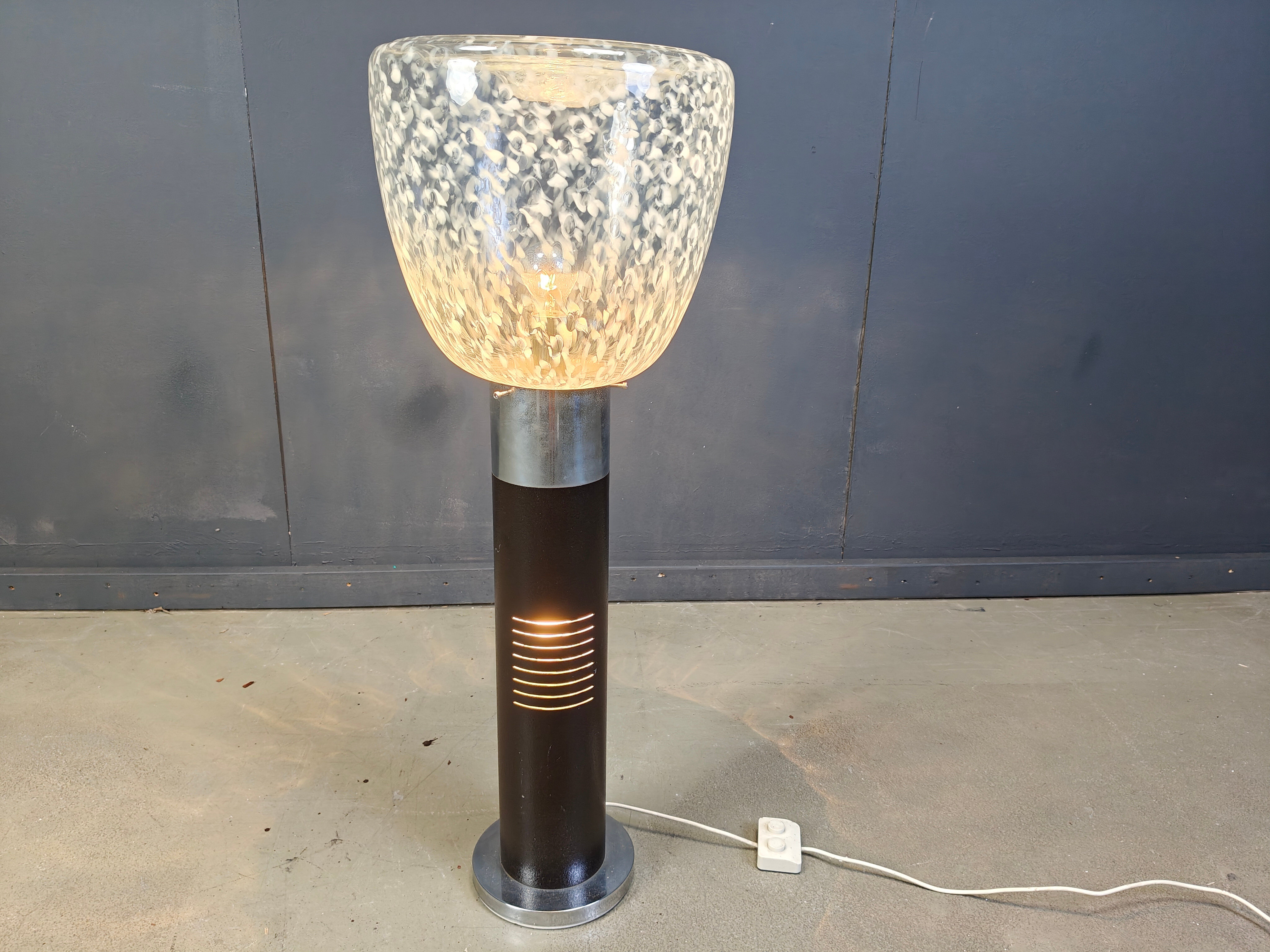 Vintage floor lamp by Mazzega, 1960s