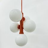 Mid-century atomic sputnik pendant lamp , 1970s