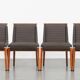 Set of 4 Art Deco dining chairs