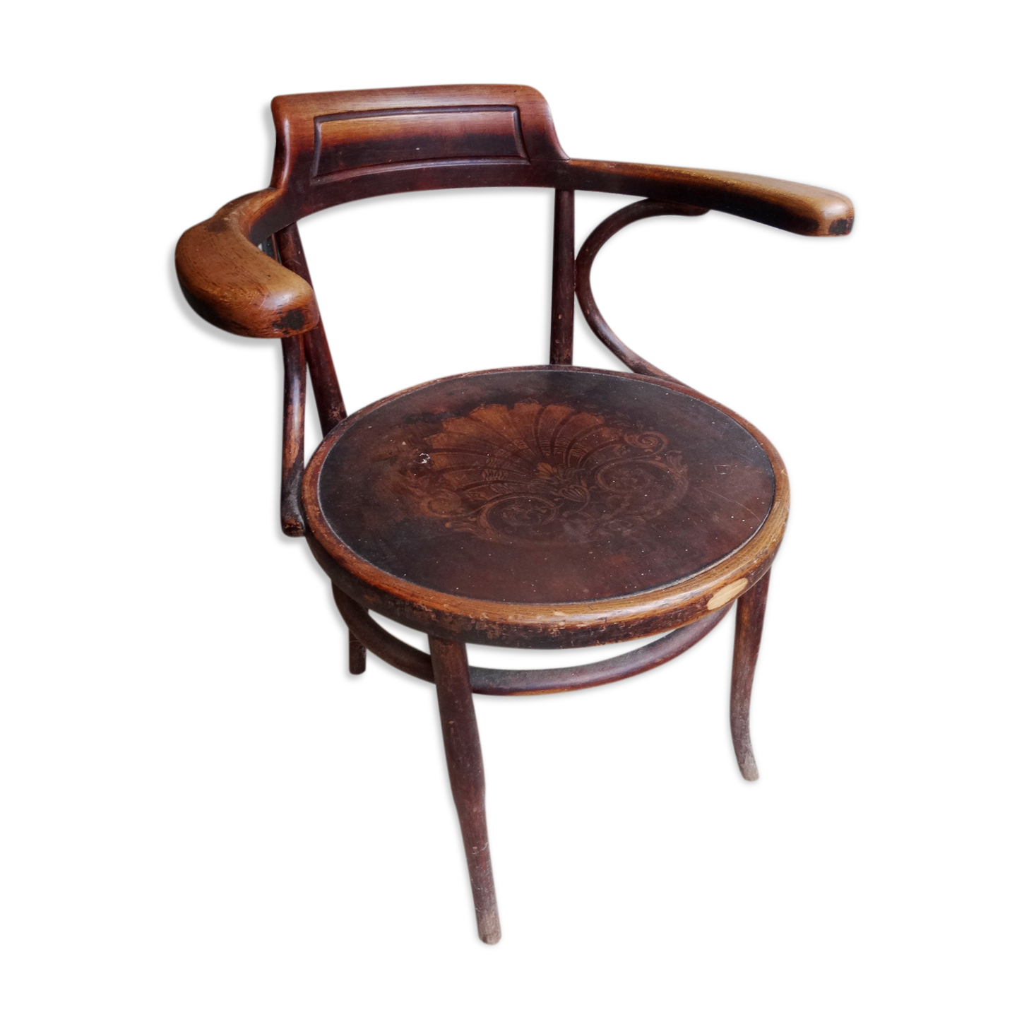 .1900 office armchair