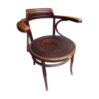 .1900 office armchair