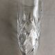 6 Champagne flutes in cut crystal of Saint Louis chantilly model