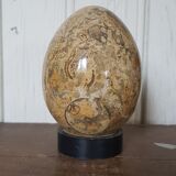 Large decorative marble egg