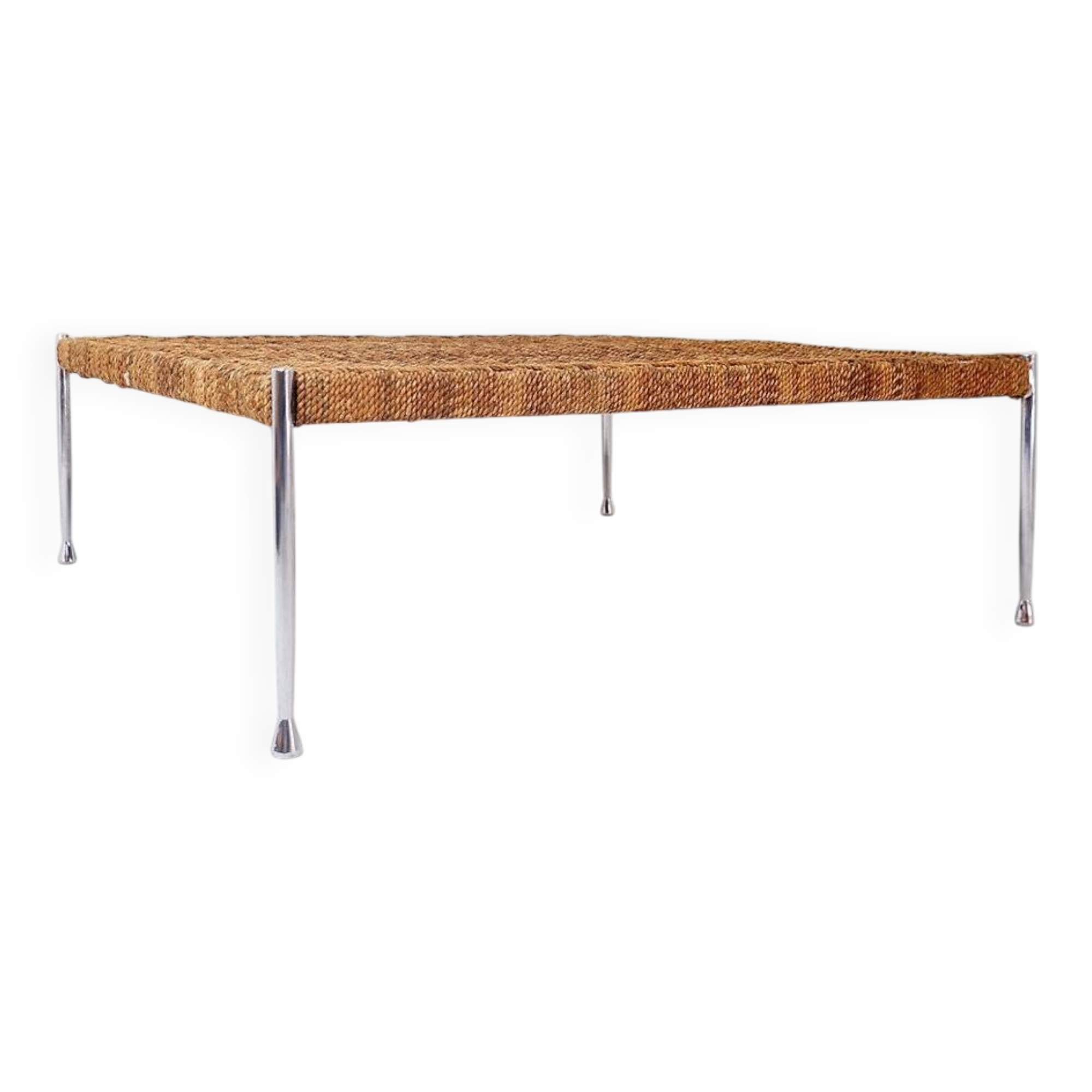 Large Square coffee table - Rope top