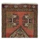 Vintage Small Rug. Handmade Door Mat. Turkish Seat Cover. Entryway Mat. Kitchen Rug