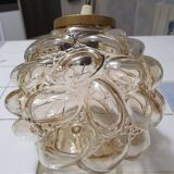 Paire de suspension en verre bullė