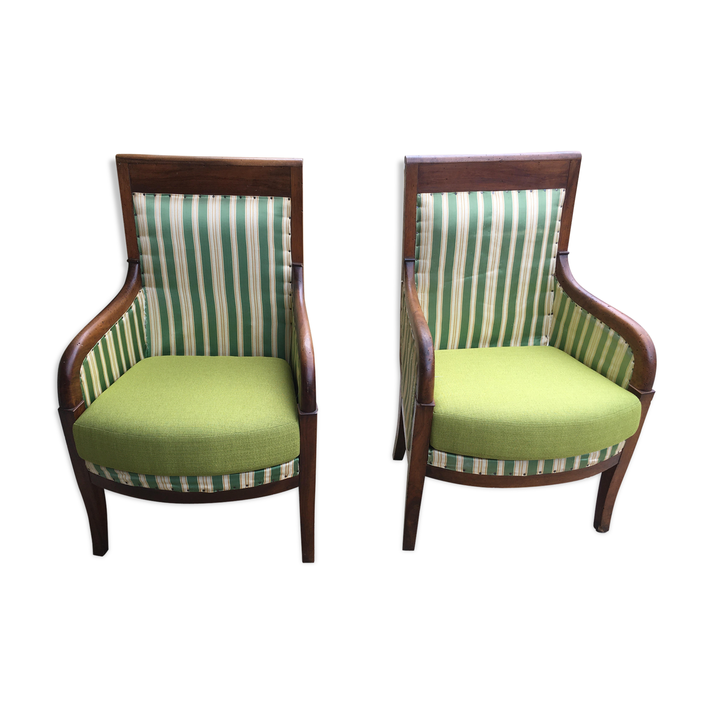 Pair of armchairs