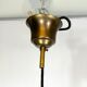 Mid-century Lumi Milano brass pendant light from 50s