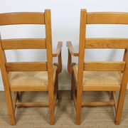 Pair of ardèchois armchairs