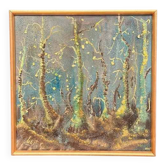 Original Swedish Oil on Panel – “Vår” by Leif Gunnar Lunden