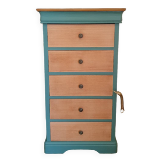 Weekly, restored 6-drawer chiffonier